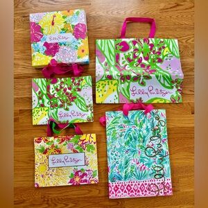 Lilly Pulitzer Floral and Tropical Print Bags